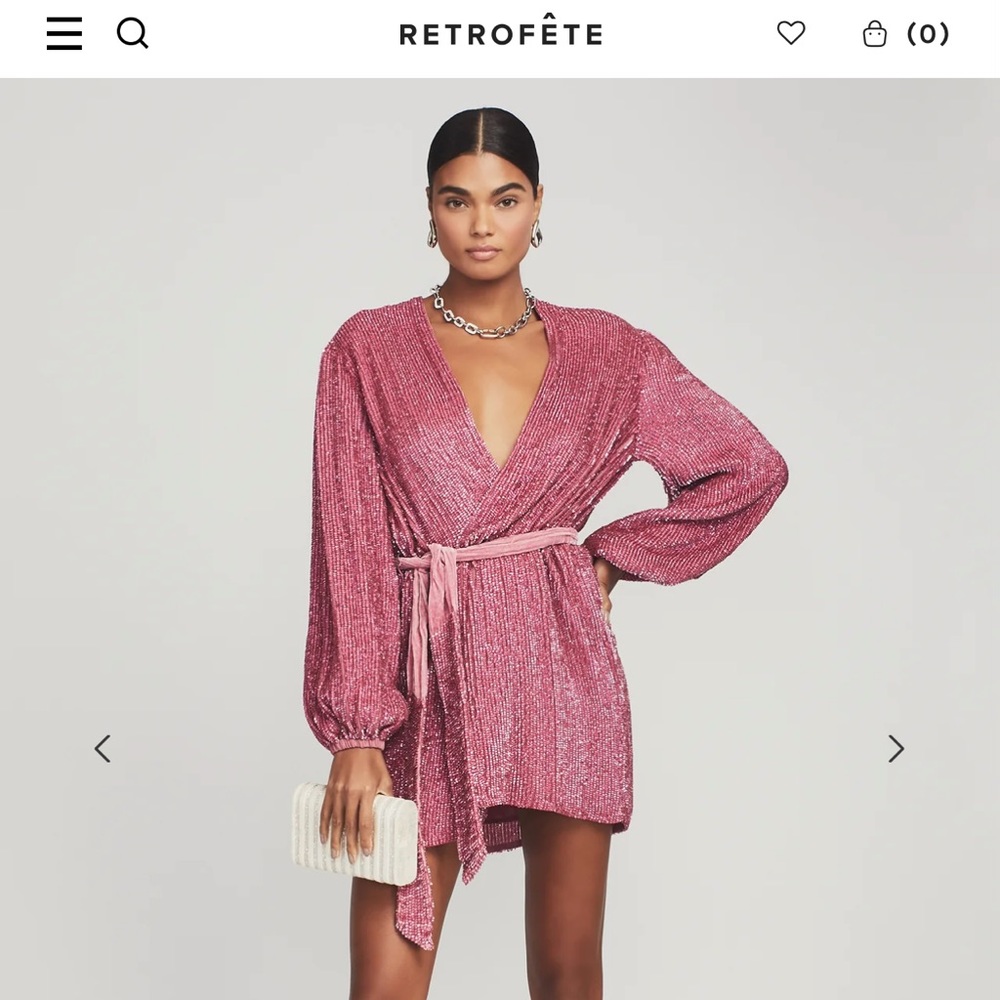 Retrofete GABRIELLE SEQUIN ROBE